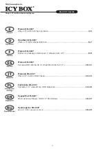Preview for 3 page of Icy Box IB-2227 Series Manual