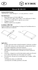 Предварительный просмотр 8 страницы Icy Box IB-235-C31 Quick Installation Manual