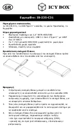 Предварительный просмотр 13 страницы Icy Box IB-235-C31 Quick Installation Manual