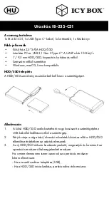 Предварительный просмотр 15 страницы Icy Box IB-235-C31 Quick Installation Manual