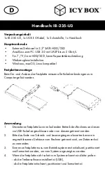 Preview for 7 page of Icy Box IB-235-U3 Quick Installation Manual