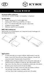 Preview for 9 page of Icy Box IB-235-U3 Quick Installation Manual