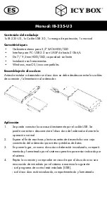 Preview for 10 page of Icy Box IB-235-U3 Quick Installation Manual