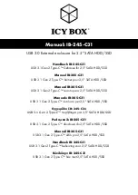 Icy Box IB-245-C31 Manual preview