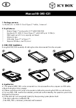 Preview for 6 page of Icy Box IB-245-C31 Manual