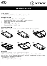 Preview for 12 page of Icy Box IB-245-C31 Manual