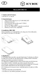 Preview for 8 page of Icy Box IB-246-C3 Manual