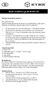 Preview for 7 page of Icy Box IB-247-C31 Quick Installation Manual