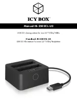 Icy Box IB-2502CL-U3 Manual preview