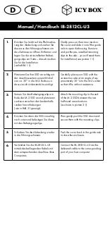 Preview for 9 page of Icy Box IB-2812CL-U3 Manual