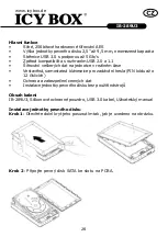 Preview for 26 page of Icy Box IB-289U3 User Manual