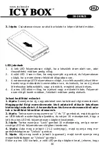 Preview for 30 page of Icy Box IB-289U3 User Manual