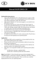 Preview for 12 page of Icy Box IB-2912MCL-C31 Manual