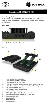 Preview for 13 page of Icy Box IB-2912MCL-C31 Manual