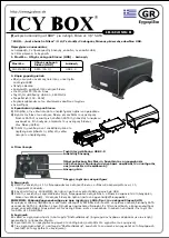 Preview for 6 page of Icy Box IB-3218StU-B User Manual