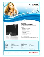Icy Box IB-351StU3-B Brochure & Specs preview