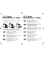 Предварительный просмотр 2 страницы Icy Box IB-3662U3 Manual