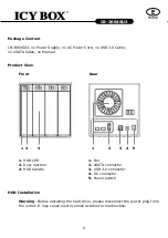 Preview for 4 page of Icy Box IB-3664SU3 User Manual