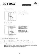 Preview for 6 page of Icy Box IB-3664SU3 User Manual