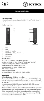 Preview for 9 page of Icy Box IB-367-CPD+ Manual