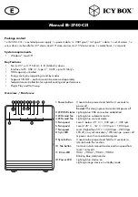 Preview for 6 page of Icy Box IB-3740-C31 Manual