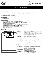 Preview for 11 page of Icy Box IB-3740-C31 Manual