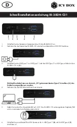 Preview for 2 page of Icy Box IB-382H-C31 Quick Installation Manual