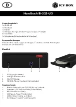 Preview for 11 page of Icy Box IB-525-U3 Manual