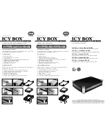 Icy Box IB-550StUS2-B-BL User Manual preview