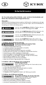 Preview for 4 page of Icy Box IB-A200-U3 Quick Installation Manual