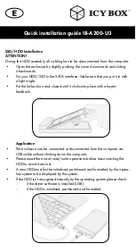 Preview for 7 page of Icy Box IB-A200-U3 Quick Installation Manual