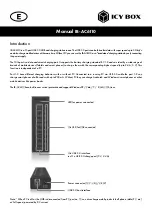 Предварительный просмотр 5 страницы Icy Box IB-AC6110 Manual