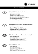 Предварительный просмотр 6 страницы Icy Box IB-AC6110 Manual