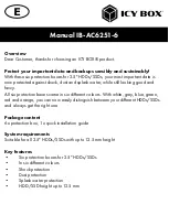 Preview for 9 page of Icy Box IB-AC6251-6 Manual