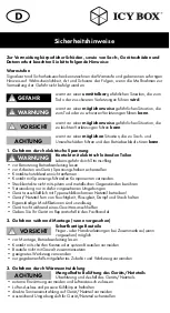 Preview for 4 page of Icy Box IB-AC705-6G Quick Installation Manual