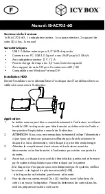 Preview for 8 page of Icy Box IB-AC705-6G Quick Installation Manual