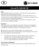 Preview for 15 page of Icy Box IB-CAM502-HD Manual