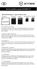 Preview for 10 page of Icy Box IB-CR401-C3 Quick Installation Manual