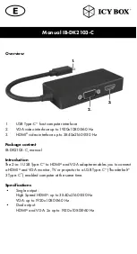 Preview for 7 page of Icy Box IB-DK2103-C Manual