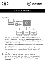 Preview for 8 page of Icy Box IB-DK2104-C Manual