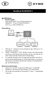 Preview for 10 page of Icy Box IB-DK2104-C Manual