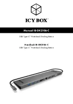 Icy Box IB-DK2106-C Manual preview