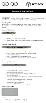 Preview for 6 page of Icy Box IB-DK2107M-C User Manual