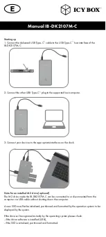 Preview for 9 page of Icy Box IB-DK2107M-C User Manual