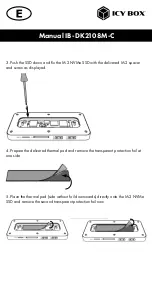 Preview for 11 page of Icy Box IB-DK2108M-C Manual