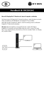 Preview for 22 page of Icy Box IB-DK2242AC Manual