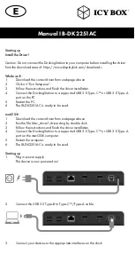 Предварительный просмотр 8 страницы Icy Box IB-DK2251AC User Manual