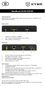 Предварительный просмотр 11 страницы Icy Box IB-DK2251AC User Manual