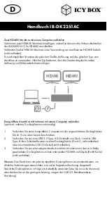 Предварительный просмотр 13 страницы Icy Box IB-DK2251AC User Manual