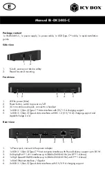 Preview for 6 page of Icy Box IB-DK2405-C Manual